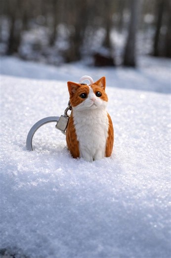 Meowl Cat Meme Keychain – Gift for Cat Lovers - Etsy