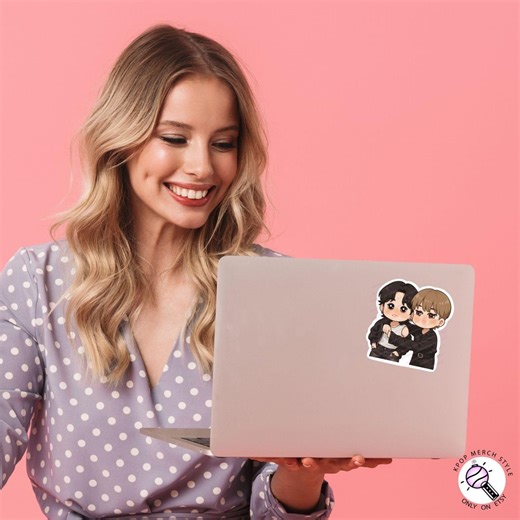 Sticker Pack for Freebies: Chibi Kookie and Mochi - Kpop Merch Gifts for Fans Army - Etsy