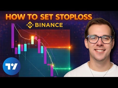 How To Set A Stop Loss In Tradingview and Binance