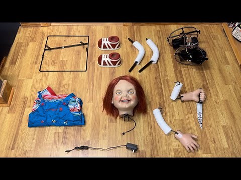 Life-Sized Chucky Animatronic Instructional Setup Video