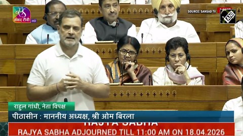 Rahul Gandhi labels BJP’s delimitation bill as anti-national, bats for OBC reservation in Lok Sabha