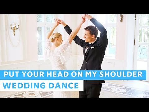 Put Your Head on my Shoulder - Paul Anka Romantic First Dance for Beginners | Wedding Dance ONLINE