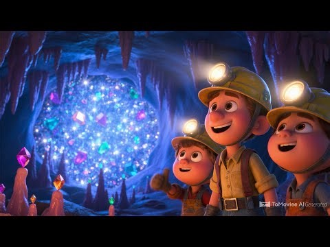 Tiny Miners Adventure | Kids Mining Song | 3D Animated Nursery Rhyme | Pixar-Style Ultra HDR
