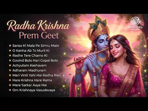 🌸Radha Krishna Prem Geet 💙 | Krishna Bhajan Jukebox | Nonstop Radha Rani Bhajan 2026 | 4K🌸