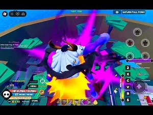 Saturn full form showcase in one fruit simulator