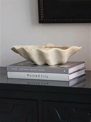 This Shell Sculpture Instantly Elevates Modern Coastal Interiors
