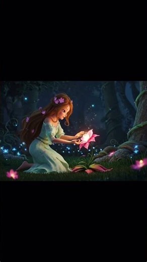 Can She Save The Magic Flower? #magic #flower #flora #winxclub #scene #3D #flowers #viral