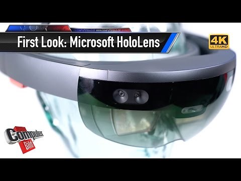 Microsoft HoloLens im First Look: Cyberbrille ausprobiert!
