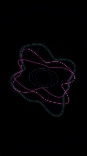 This Pattern Looks Like a Black Hole Bending Space