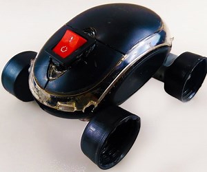 DIY MINI Electric CAR With MOUSE