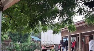 1.2K views · 61 reactions | The high number of bodies from the #Shakahola incident continues to overwhelm facilities in Kilifi County. To support the county, with help from our partners ICRC Nairobi, a refrigerated container has just arrived and will be used as a makeshift morgue for the bodies recovered from the site. | Kenya Red Cross Society | Facebook