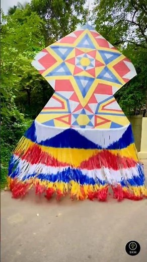ගම්පහ අහසට එක්වුණු Design මොණරා සරුංගලේ | Peacock Kite In Sri Lanka 🦚🪁🇱🇰