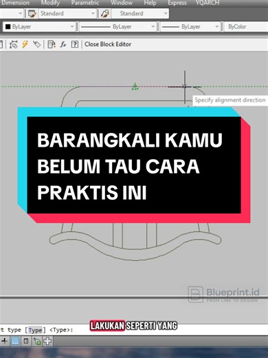 BARANGKALI KAMU BELUM TAU CARA INI Buat kamu yang baru cari plugin YQarch / AutoLISP untuk mempercepat prosea gambar kerja biar makin sat set, akses filenya melalui link di Bio ya.. #autocad #autocadtutorial #engineering #cadlearning #fyp #gambarkerja #blueprint #layout #civilengineeringstudent #civilengineering #viralvideos
