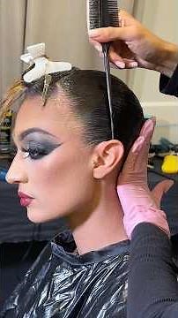 Ballroom waves hair tutorial ✨ #ballroombeauty #ballroommakeup