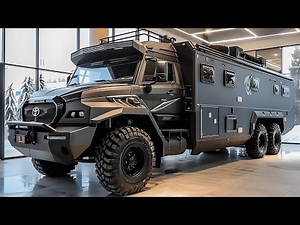 2026 Toyota Stealth Overlander 6×6 – Military-Inspired Off-Road Luxury Motorhome