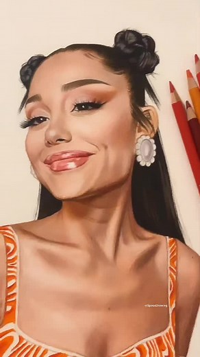 Ariana Grande Drawing Art Showcase