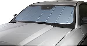 Covercraft UVS100 Custom Sunscreen | UV11318BL | Compatible with Select Infiniti Q50 Models, Blue Metallic