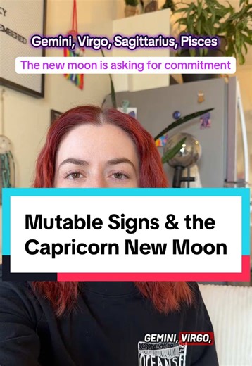Mutable Signs and Commitment during Capricorn New Moon