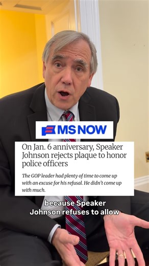 Senator Jeff Merkley on Instagram: "I was shocked to find out today that the plaque honoring the officers who protected the U.S. Capitol, the Senators, the House members, and our staffs, on January 6, 2021 is sitting neglected in a back room. This plaque was ordered by a law we passed in 2022. The failure to display it as required in the 2022 law is an egregious insult to all those who defended the Capitol, all of those who were injured, defending the Capitol, and the five officers who died as a