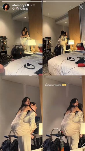 พี่โฮมอยากตีมาก แล้วไปขี้หลังเขาทำไมคะ🥲🤣Atom IG Story update#BrokenOfLoveTheSeries#AtomPariya #FayePeraya#FayeAtom