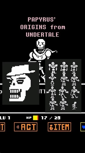 Papyrus UNDERTALE's ORIGINS? #undertale #deltarune #sans #tobyfox #gaster #merch #papyrus #plush