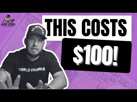 How to Start a Pooper Scooper Business for $100 (What You Actually Need!)