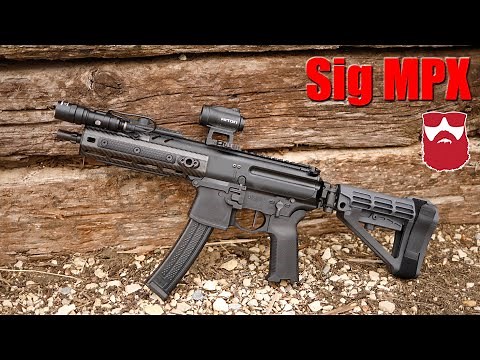 The Ultimate Sig Sauer MPX First Shots: Gen 3 8" 9mm PCC