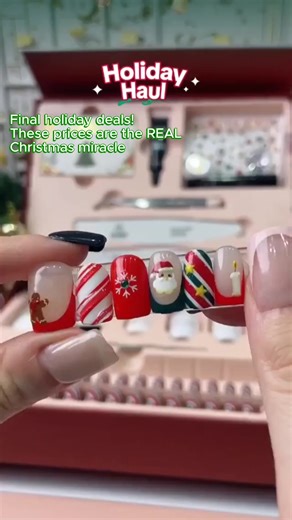 Beetles Gel Nail Kit for Stunning Christmas Designs