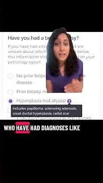 Ductal hyperplasia, papilloma, radial scar increase breast cancer risk #breastcancer #newmexico