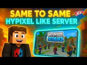 How To Join Hypixel In Minecraft Pe 1.21+ | Hypixel Skyblock Server Released For Minecraft Pe 1.21