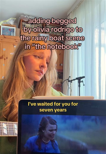 adding begged (unreleased) by olivia rodrigo to the rainy boat scene in “the notebook” #thenotebook #oliviarodrigo #begged #unreleased #snl