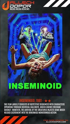 MICRO MEDIA REVIEW: Inseminoid, 1981 - ★★