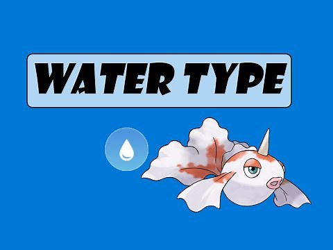 Every Water type Pokémon (Gen 1-9)