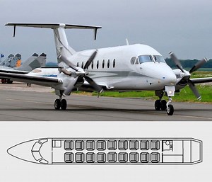 Beechcraft 1900 ~ Everything You Need to Know with Photos | Videos