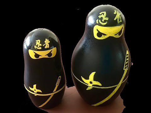 6 Ways to Work with Plain Nesting Dolls