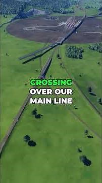 How I Connected Three Rail Lines at Once – Transport Fever 2 #transportfever2