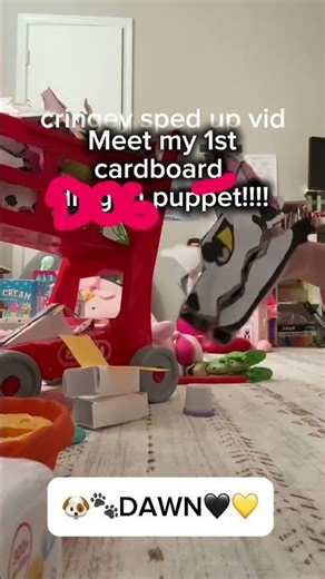 new dog puppet!