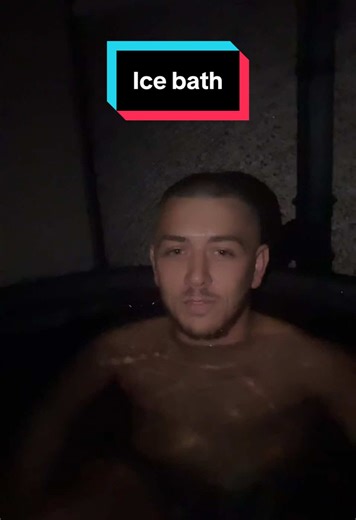 Second ice bath way the boy need to buy one feel fresh as 😅🙌🏼#coldwater #fyp