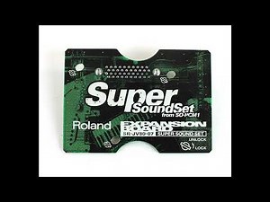 Roland SR-JV80-07 "Super Sound Set" demo