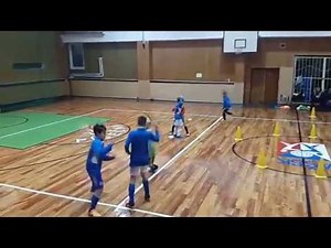 atletické činnosti v tělocvičně