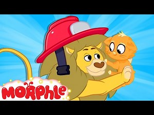 Fireman Cat - My Magic Pet Morphle | Cartoons For Kids | Morphle TV | BRAND NEW - Videos For Kids
