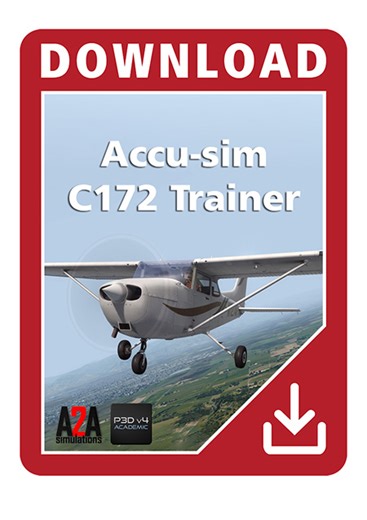 Accu-sim C172 Trainer (P3D Academic)