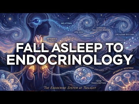 Fall Asleep Learning Endocrinology | Hormone System Lecture