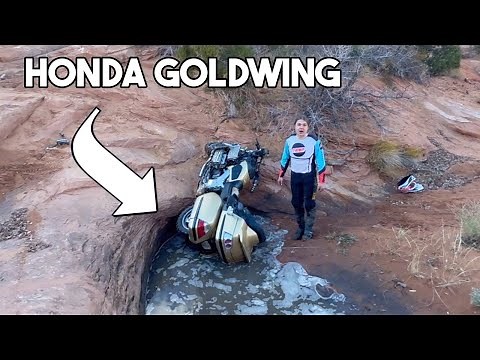 Off Roading my Honda Goldwing