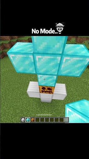 No Mod Needed! I Made a Diamond Iron Golem in Minecraft