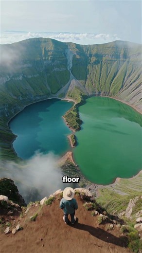 Three tectonic plates created this island and nobody's talking about it 🌋🐋 #azores #portugal