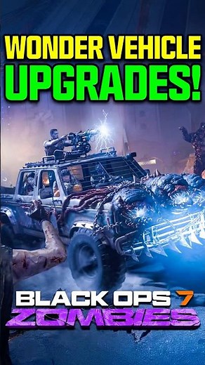 All Black Ops 7 Zombies Wonder Vehicle Upgrades EXPLAINED!