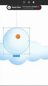 3d realistic cloud in Figma