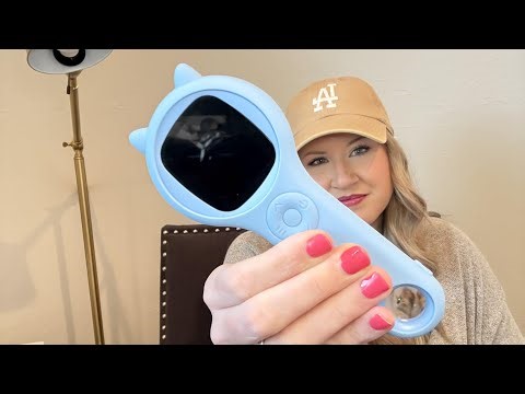 Kids Magnifying Glass Educational Science Kit - Mini LED Pocket Microscope for Kids