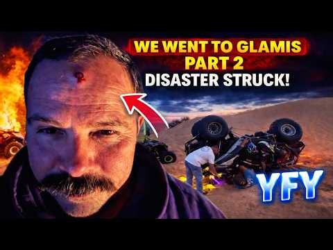 Part 2....Glamis Chaos: Crashes, Night Shenanigans & Survival